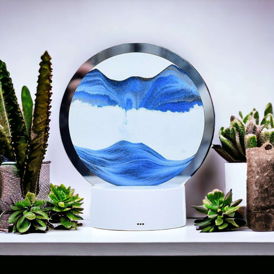 Art Hourglass Table Lamp